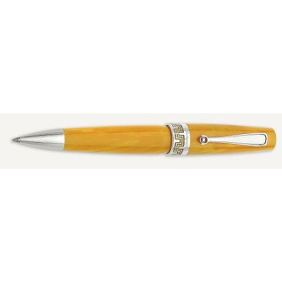 Montegrappa Miya Yellow Celluloid Ballpoint Pen