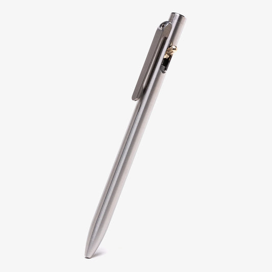 Tactile Turn Switch Titanium Rollerball Pen