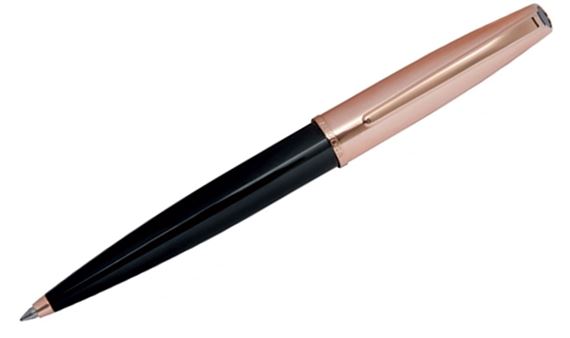 Aurora Style Resin Rose Gold Top Ballpoint Pen