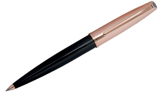 Aurora Style Resin Rose Gold Top Ballpoint Pen