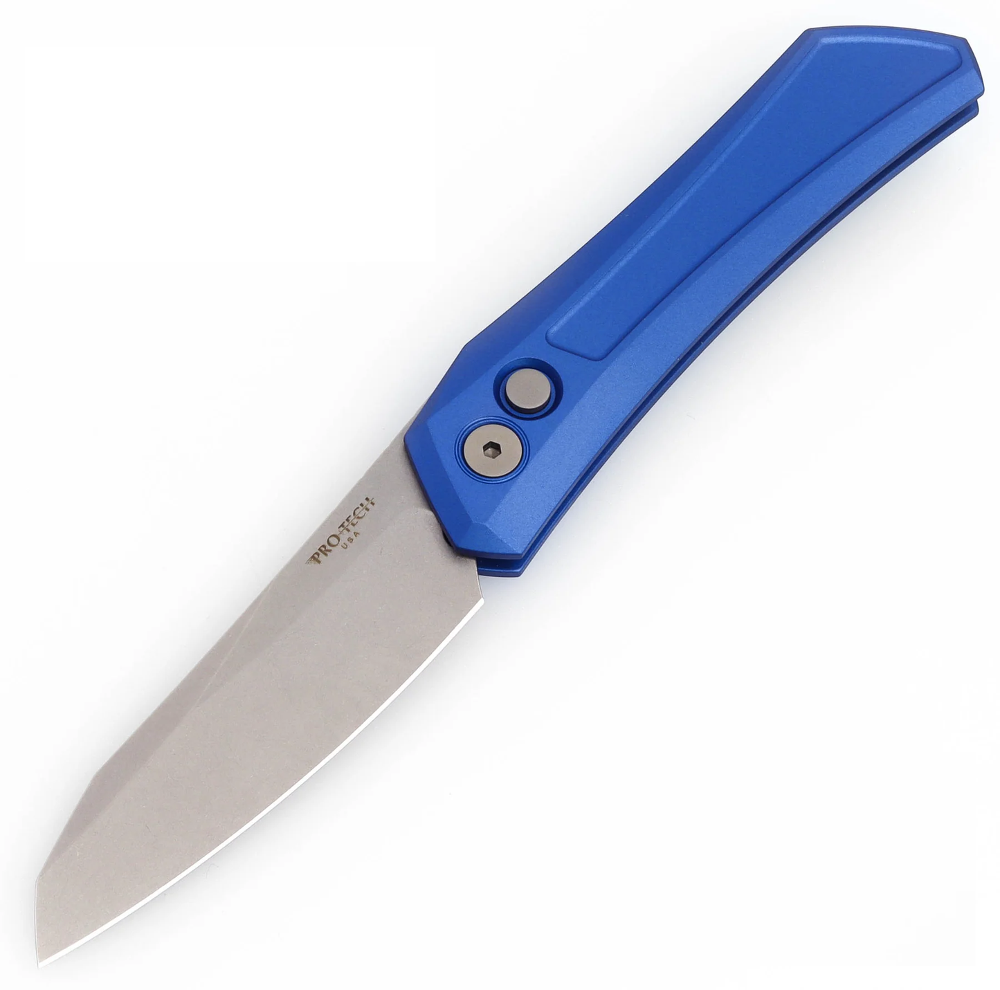 Protech Oligarch Auto Blue Folding Knife