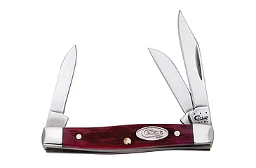 Case Knives Magenta Bone Small Stockman Slip Joint Knife