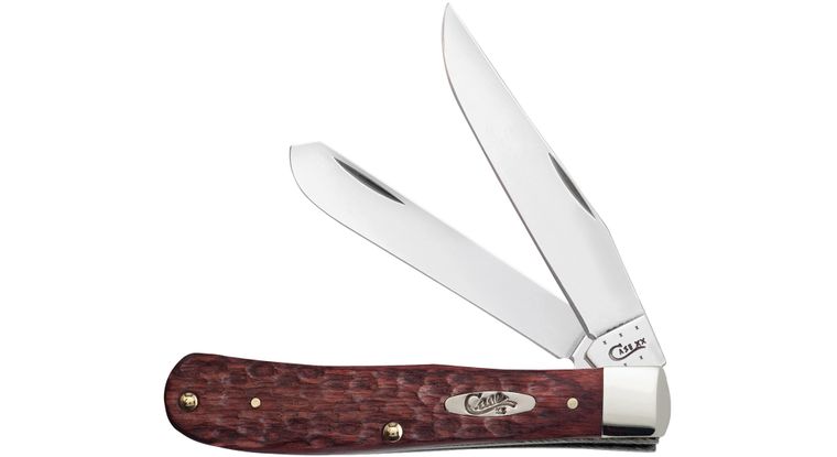 Case Knives Jigged Rosewood Trapper Slip Joint Knife