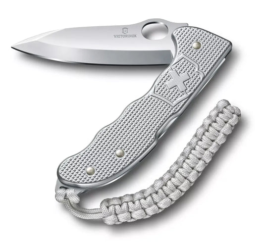 Swiss Army Victorinox Hunter Pro M Alox Back Lock Folding Knife w/ Paracord