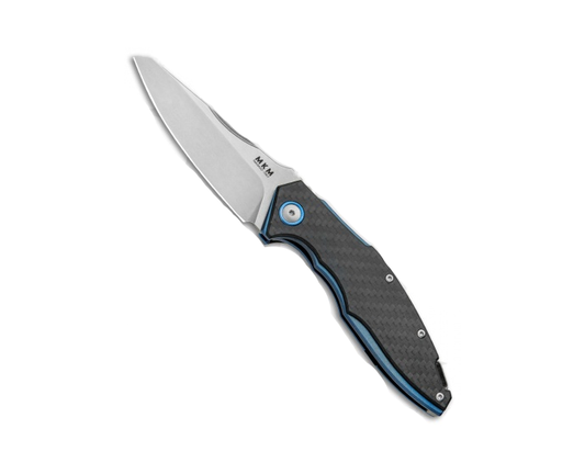 MKM Raut Carbon Fiber Flipper Liner Lock Folding Knife