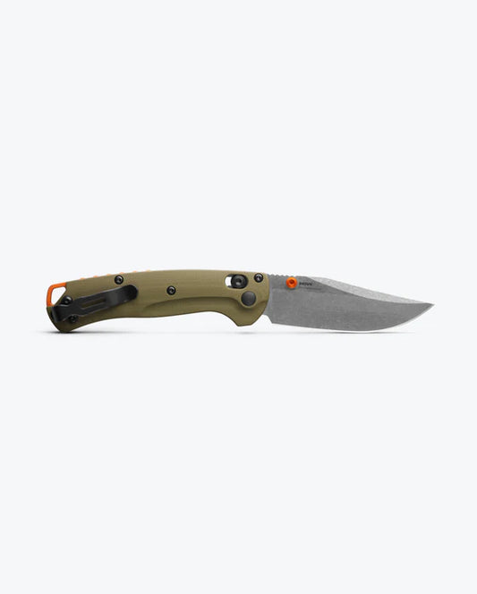 Benchmade Mini Tagged Out OD Green Folding Knife