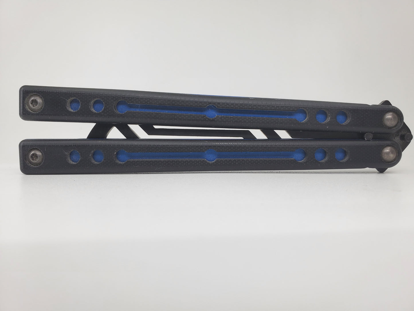 Squid Industries Nautilius Inked Blue Balisong Trainer *Blemished* *Consignment*