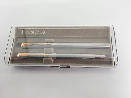 *Consignment* Parker 50 Fountain Pen / Ballpoint Pen Set