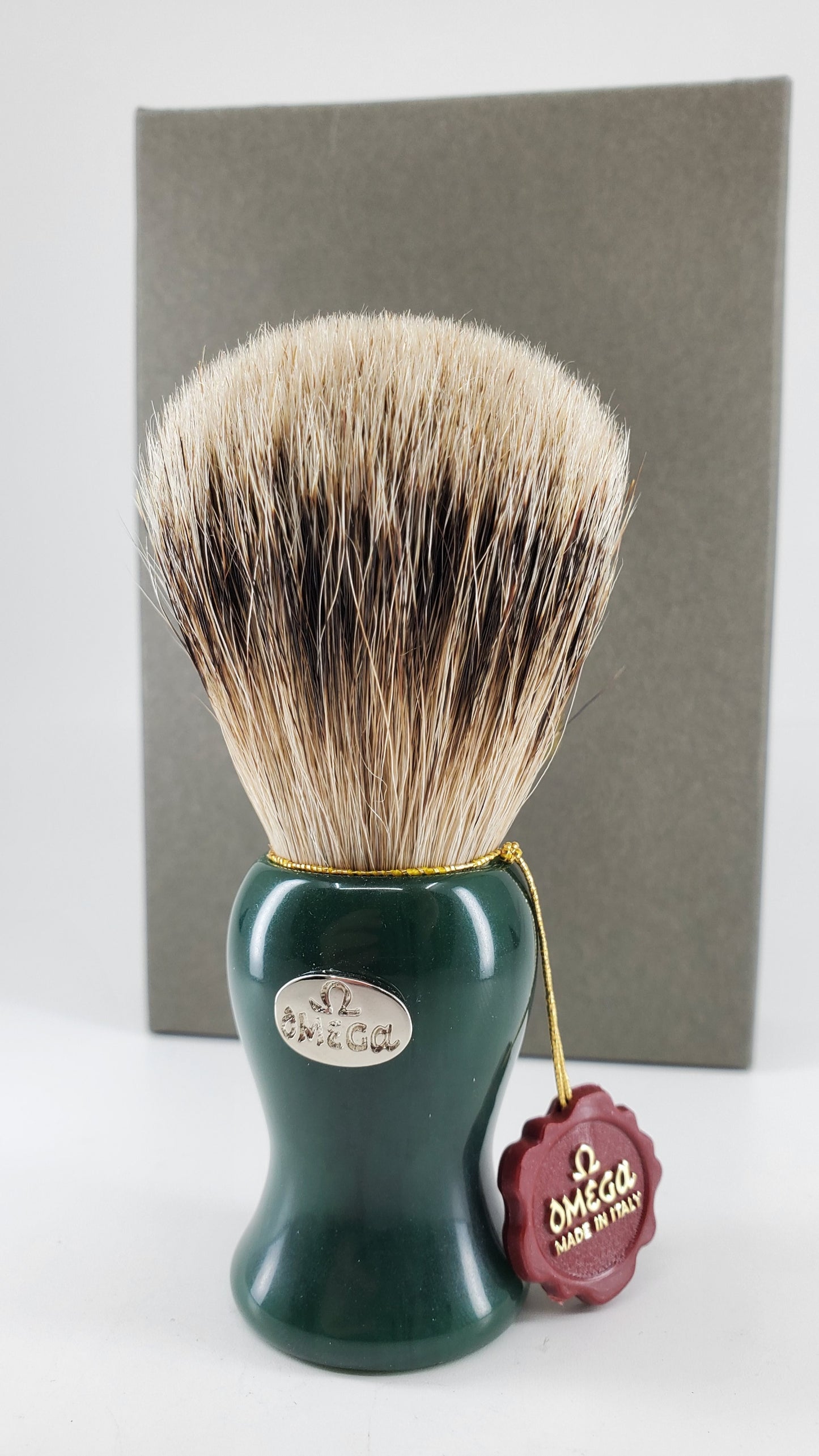 Omega 100% Pure Badger Shaving Brush #6208