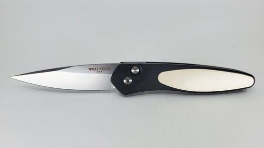 Protech Newport Tuxedo Auto Folding Knife