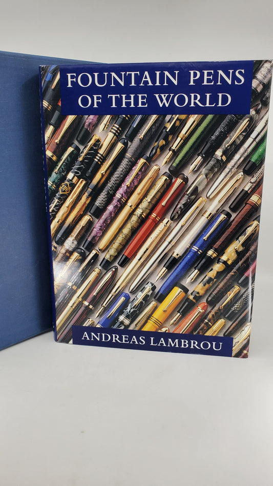 *Consignment* Fountain Pens of the World by Andreas Lambrou Hardbound Book