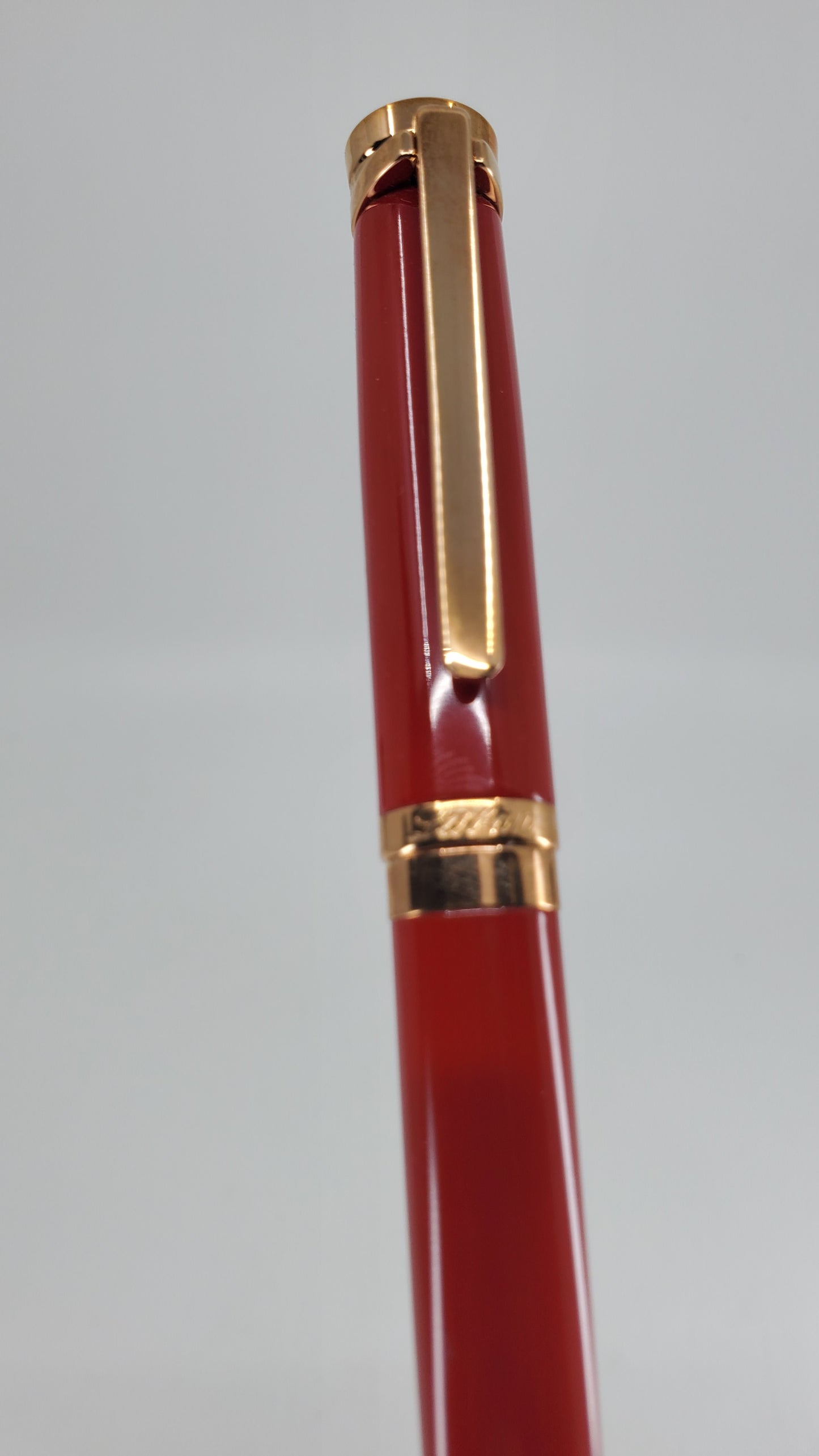 Laban Red w/ Copper Accent Rollerball Pen