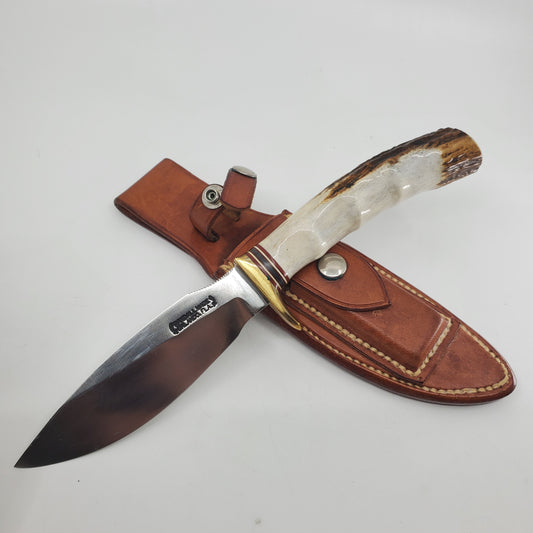 *Consignment* Randall Made Knives Model 11 Alaskan Skinner Stag Handle w/ Compass