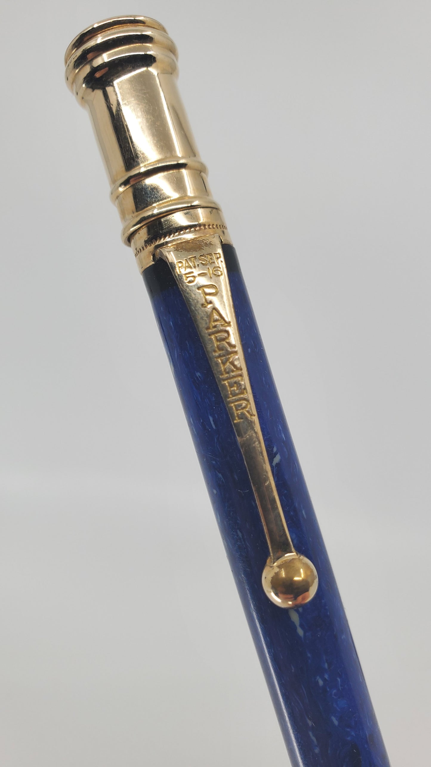 Parker Duofold 1931 Junior Blue Lapis Mechanical Pencil