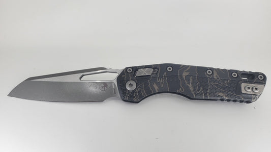 Microtech MSI S/E Tri-Grip Polymer Tiger Stripe Camo Apocalyptic Folding Knife