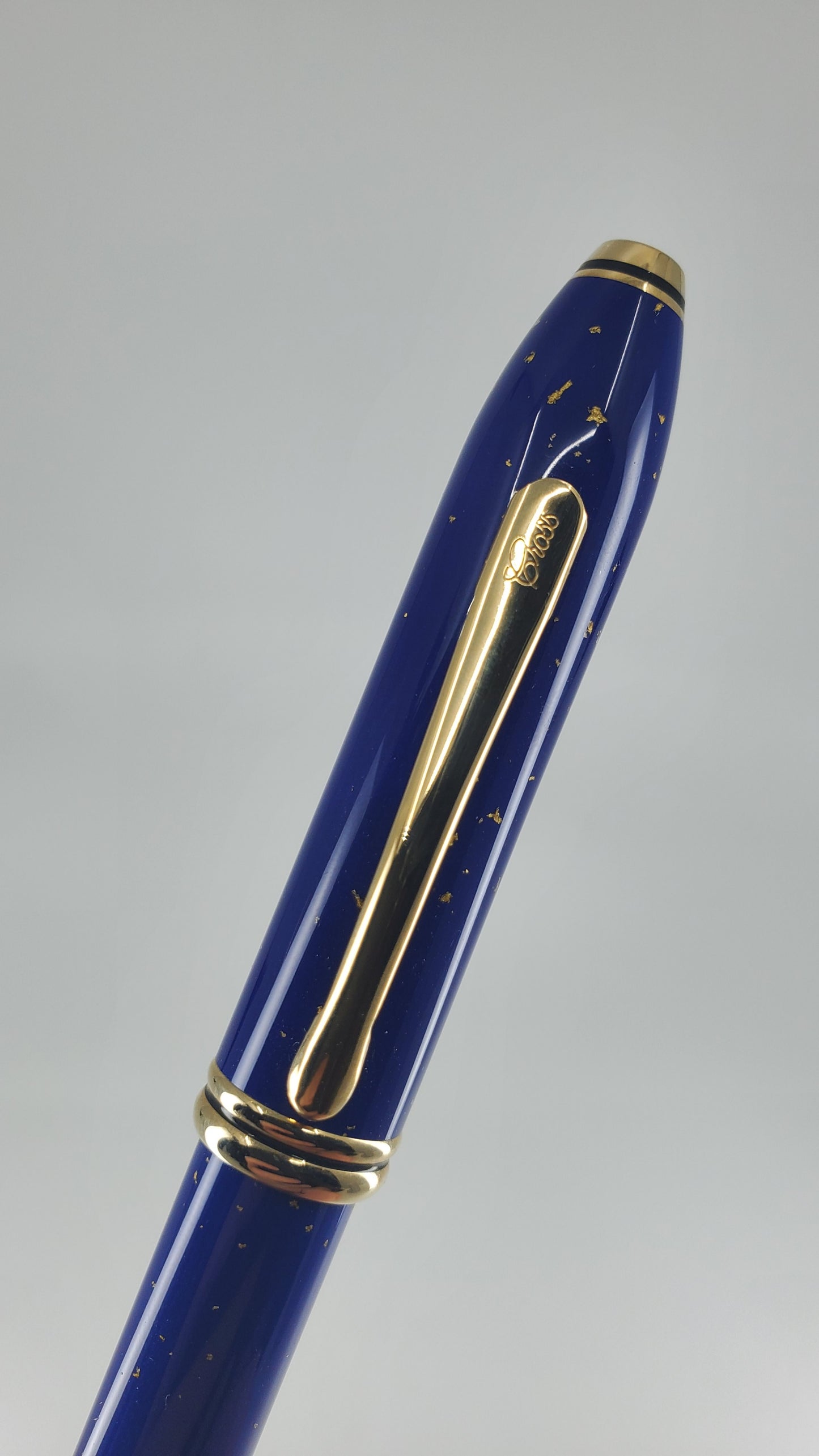 Cross Townsend Lapis Lazuli Fountain Pen 18k Gold Medium Consignment