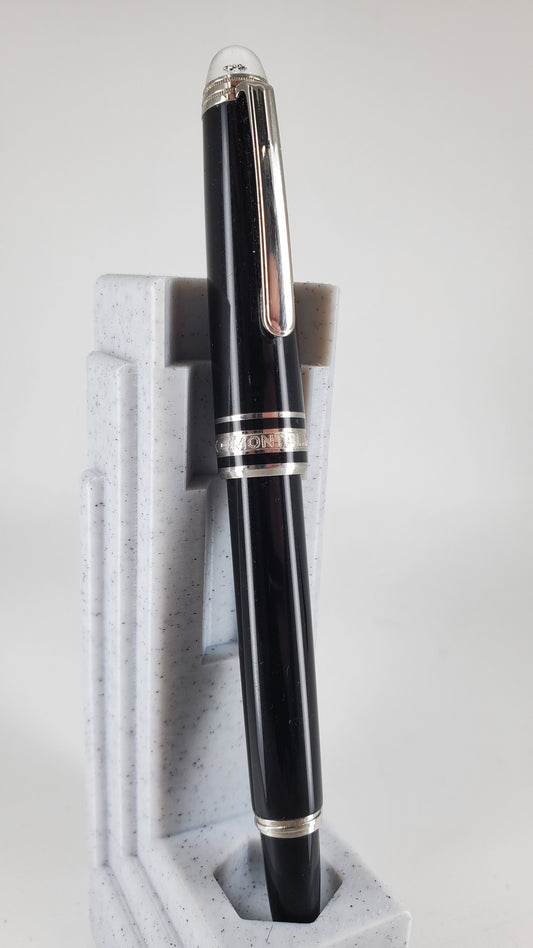 *Consignment* Montblanc Meisterstruck Diamond Platinum Rollerball Pen