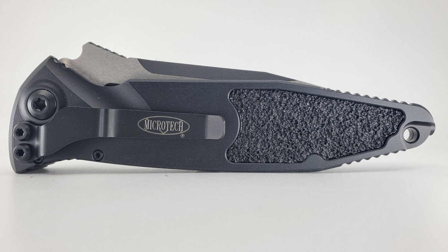 Microtech Socom Elite Tactical Partial Serrated Blade Auto Folding Knife