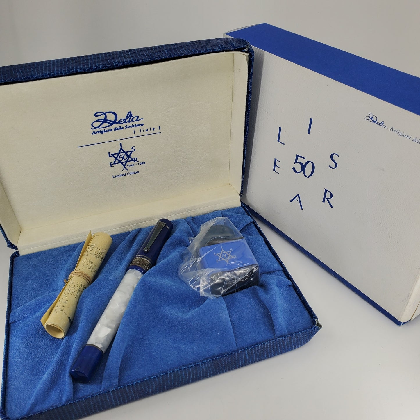 *Consignment* Delta Israel 50th Anniversary Limited Edition Fountain Pen