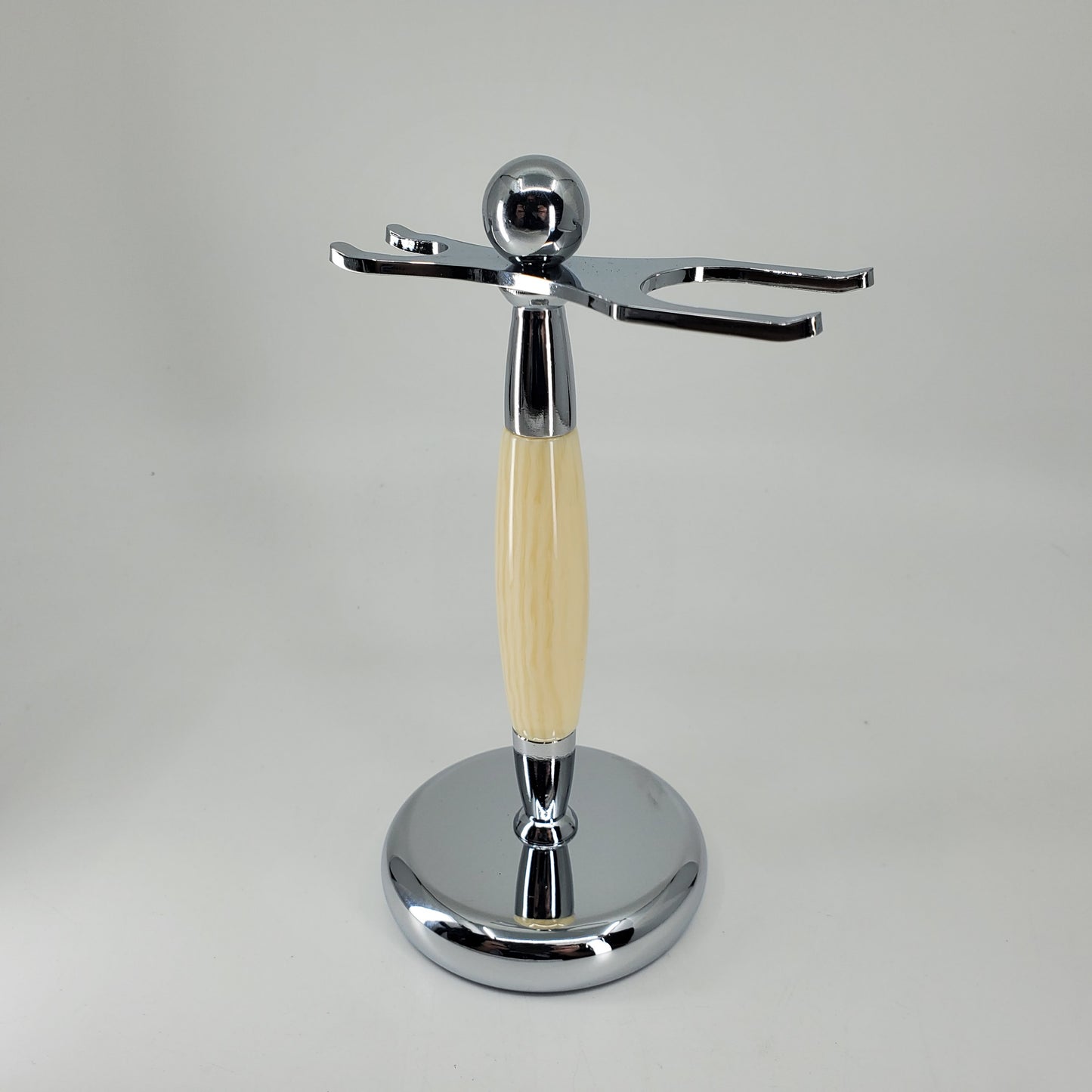 Resin Dual Shaving Brush and Razor Stand