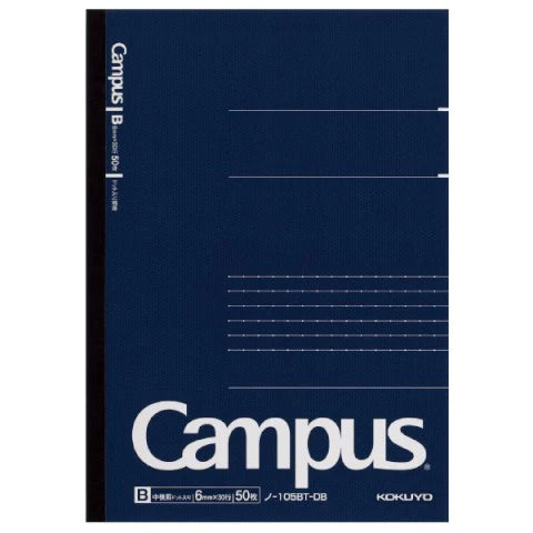 Campus Notebook A5 50 sheet Navy