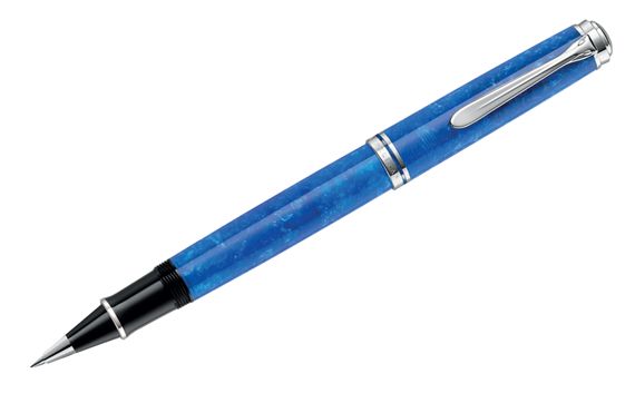 Pelikan R805 Vibrant Blue Rollerball Pen