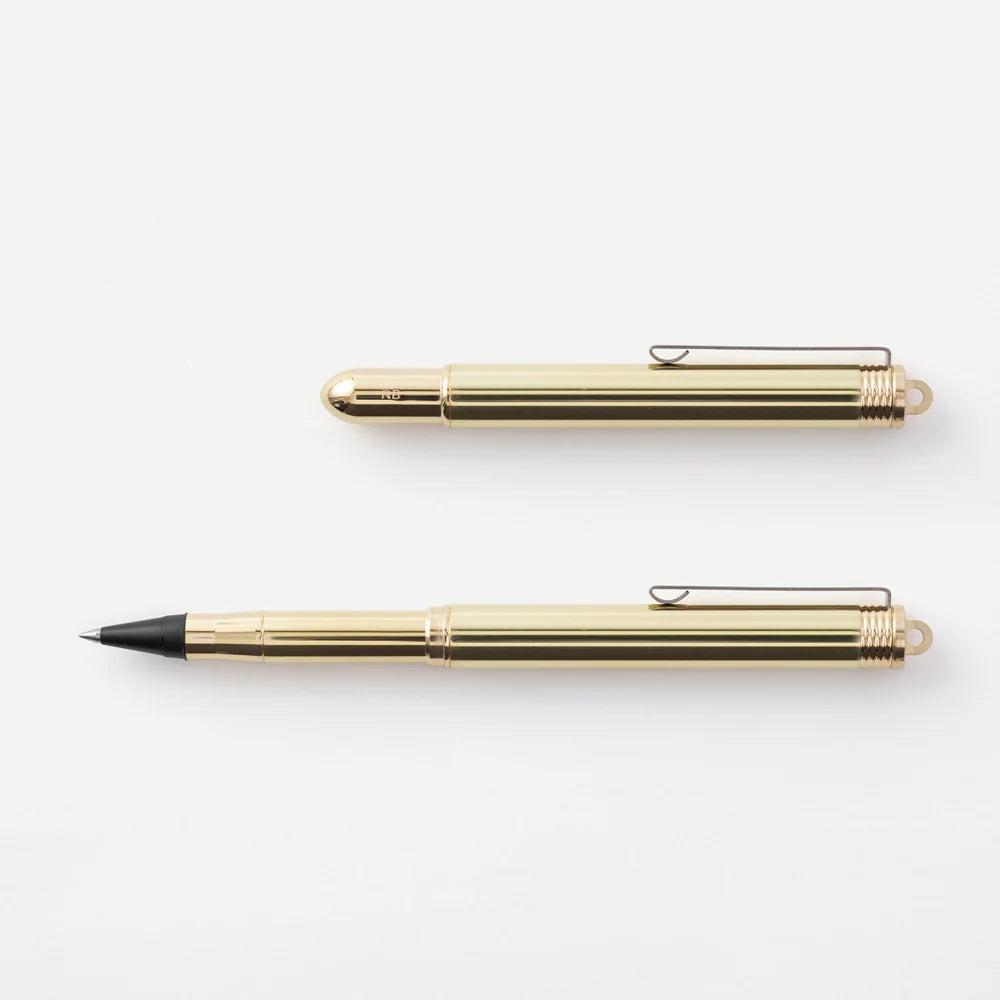 Traveler's Company Brass Rollerball Pen