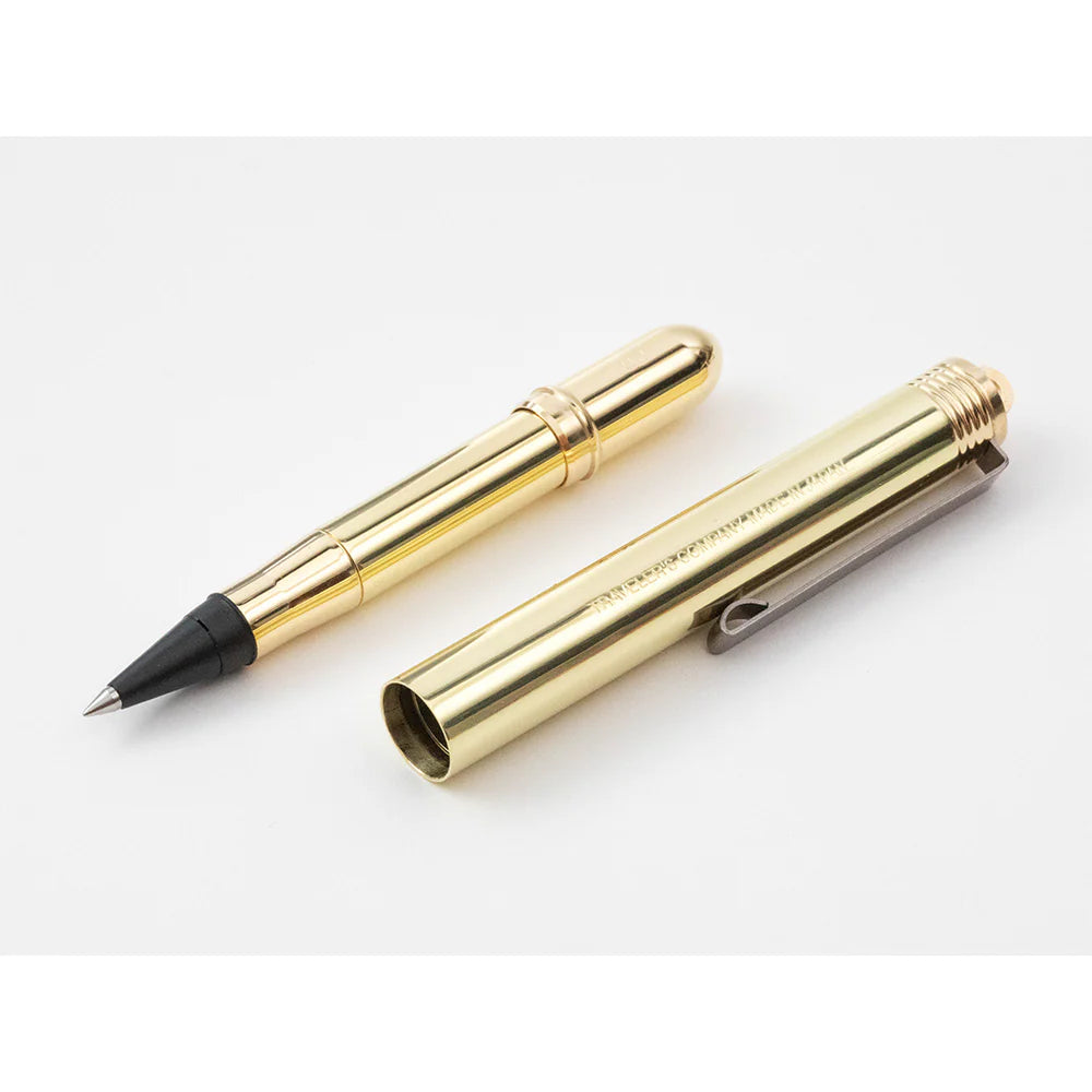 Traveler's Company Brass Rollerball Pen