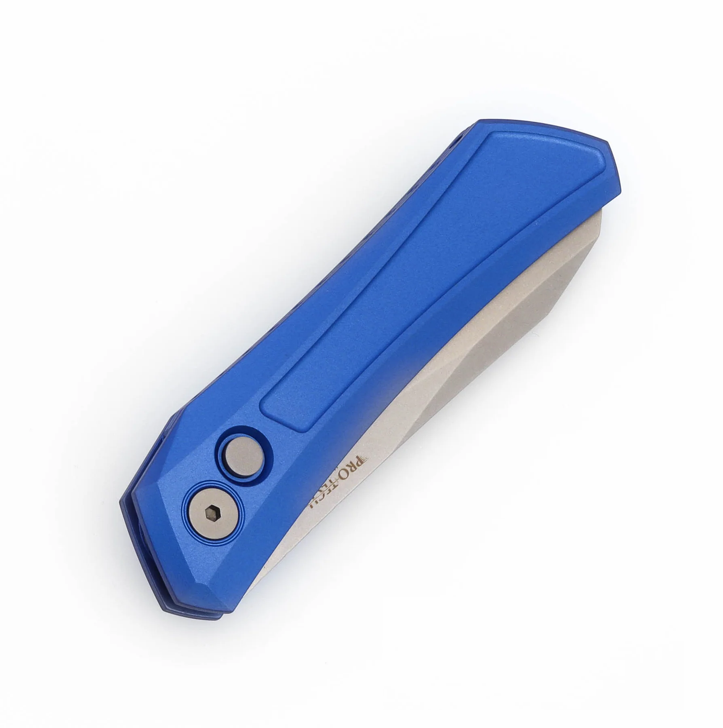 Protech Oligarch Auto Blue Folding Knife