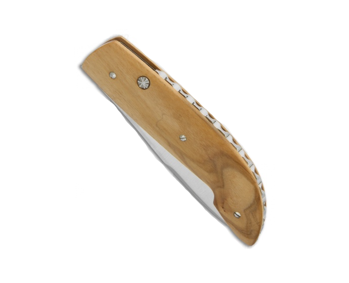 Viper Gent Olive Wood Button Lock Folding Knife