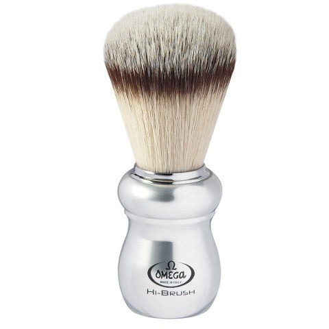 Omega Hi-Brush "ERGAL" Synthetic Shaving Brush