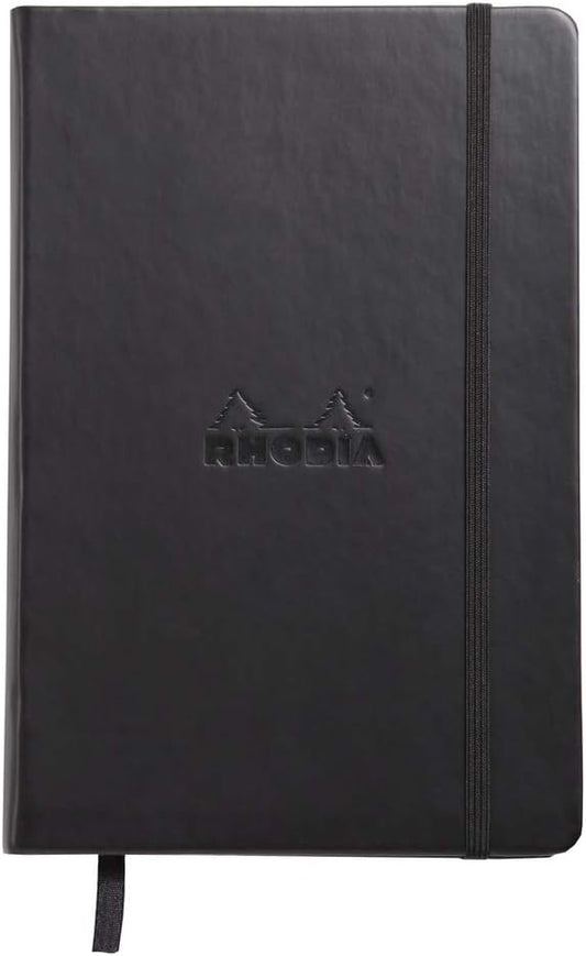 Rhodia Webnotebook A5 Hardcover Dot Grid Notebook