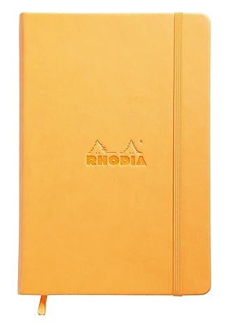 Rhodia Webnotebook A5 Hardcover Dot Grid Notebook