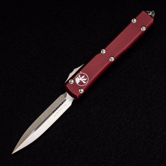 Microtech Ultratech Merlot Satin Standard Out the Front