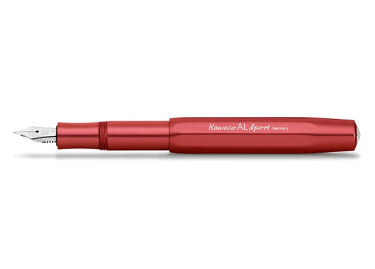 Kaweco AL Sport Deep Red Fountain Pen Medium Nib