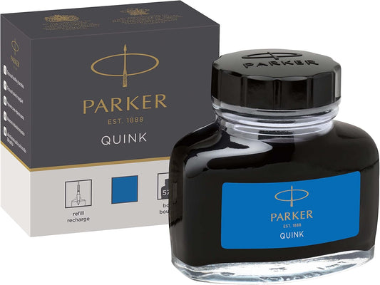 Parker Quink Blue Washable Bottled Ink 57mL