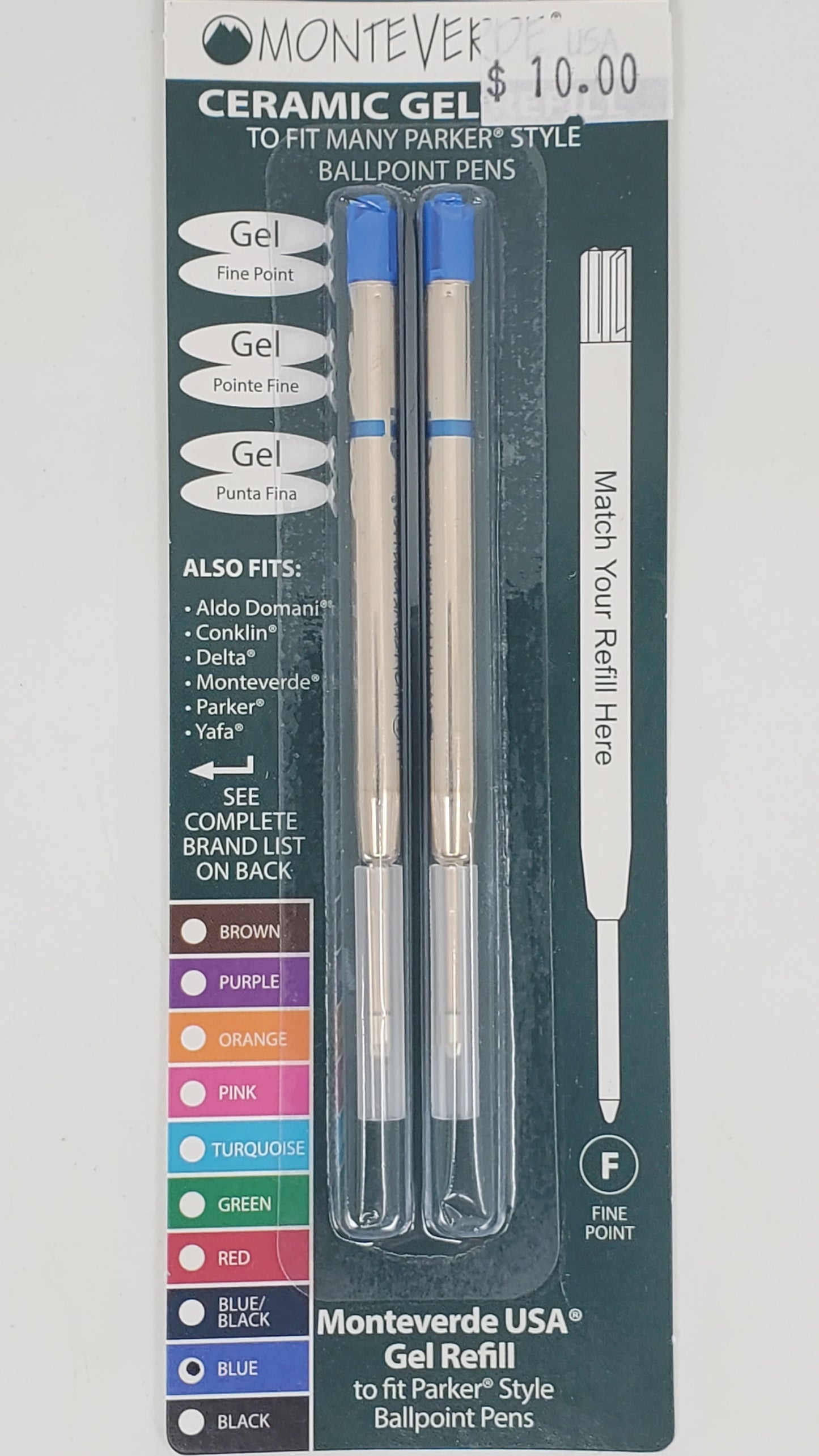 Monteverde Ceramic Gel Refill P422