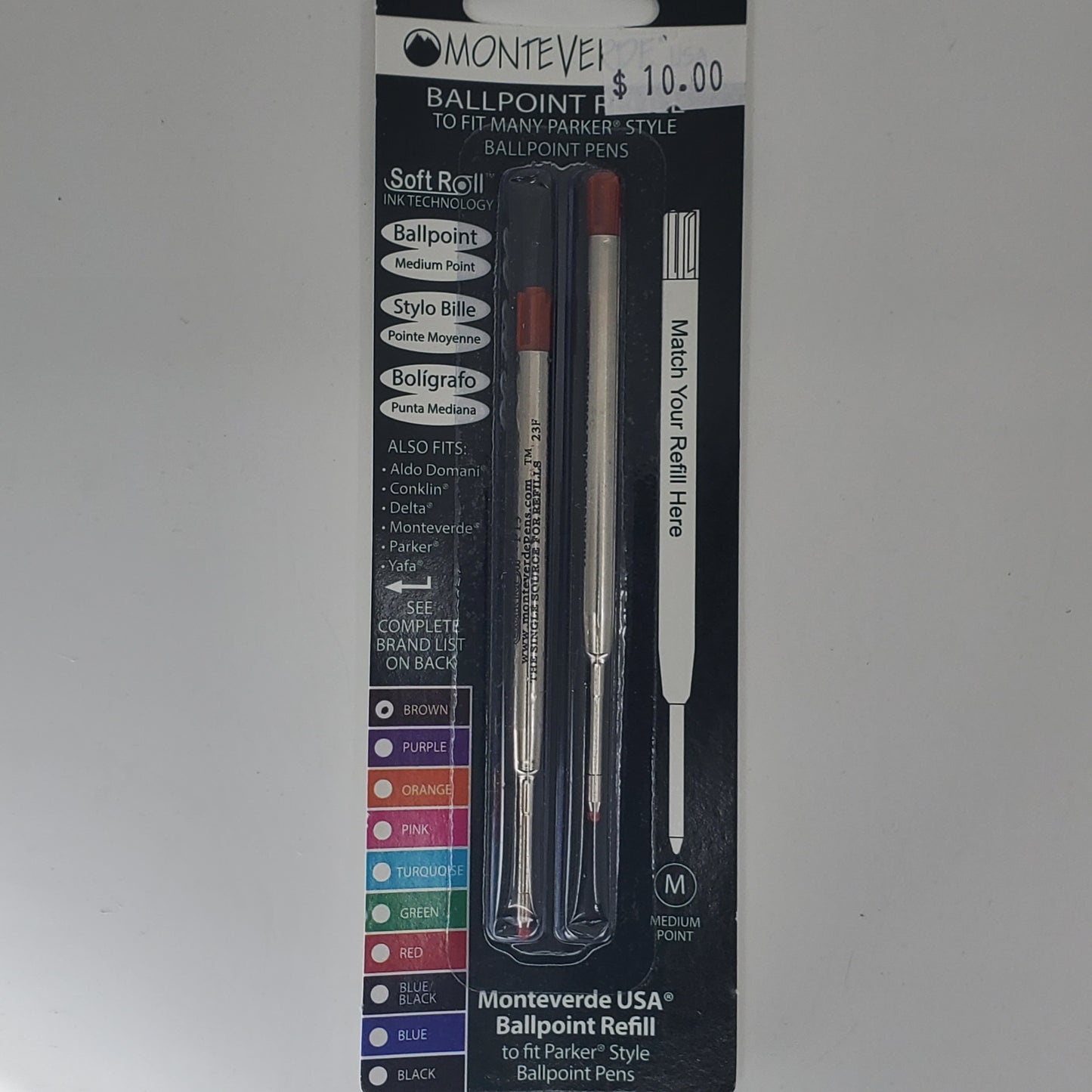 Monteverde P132 Refill 2pk