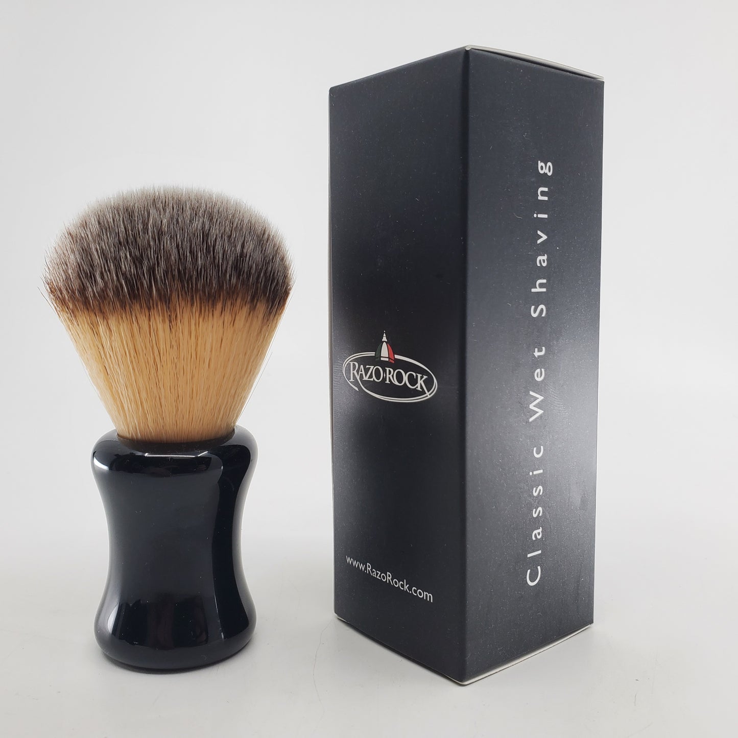 RazoRock Bruce Plissoft Synthetic Shaving Brush 24mm