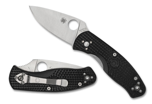 Spyderco Persistence Black Lightweight Liner Lock Folding Knife