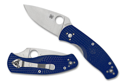 Spyderco Persistence Blue Lightweight Liner Lock Folding Knife