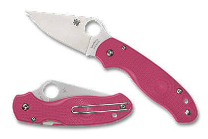 Spyderco Para 3 Lightweight Pink Folding Knife