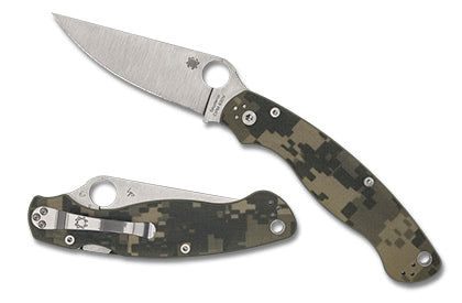 Spyderco Military 2 Camo G-10 Folding Knife