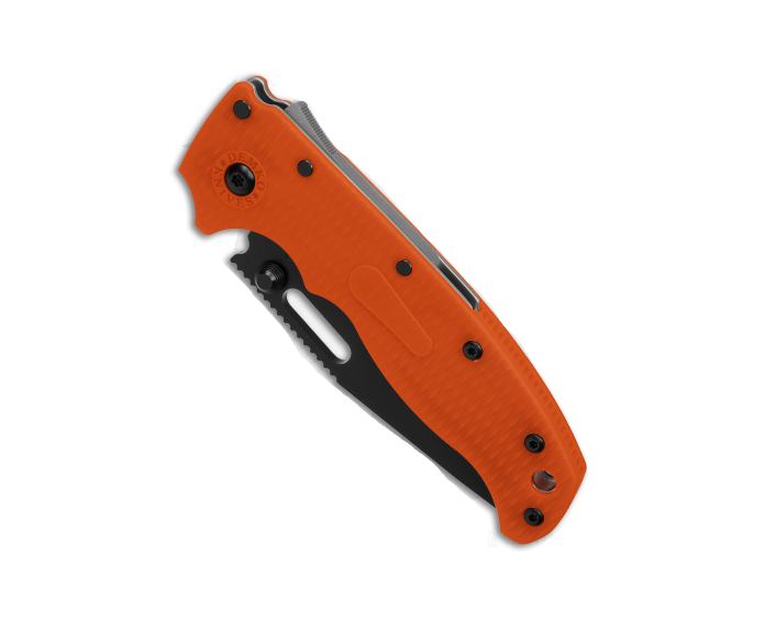 Demko AD20.5 Orange Black Blade Folding Knife