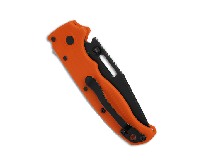 Demko AD20.5 Orange Black Blade Folding Knife