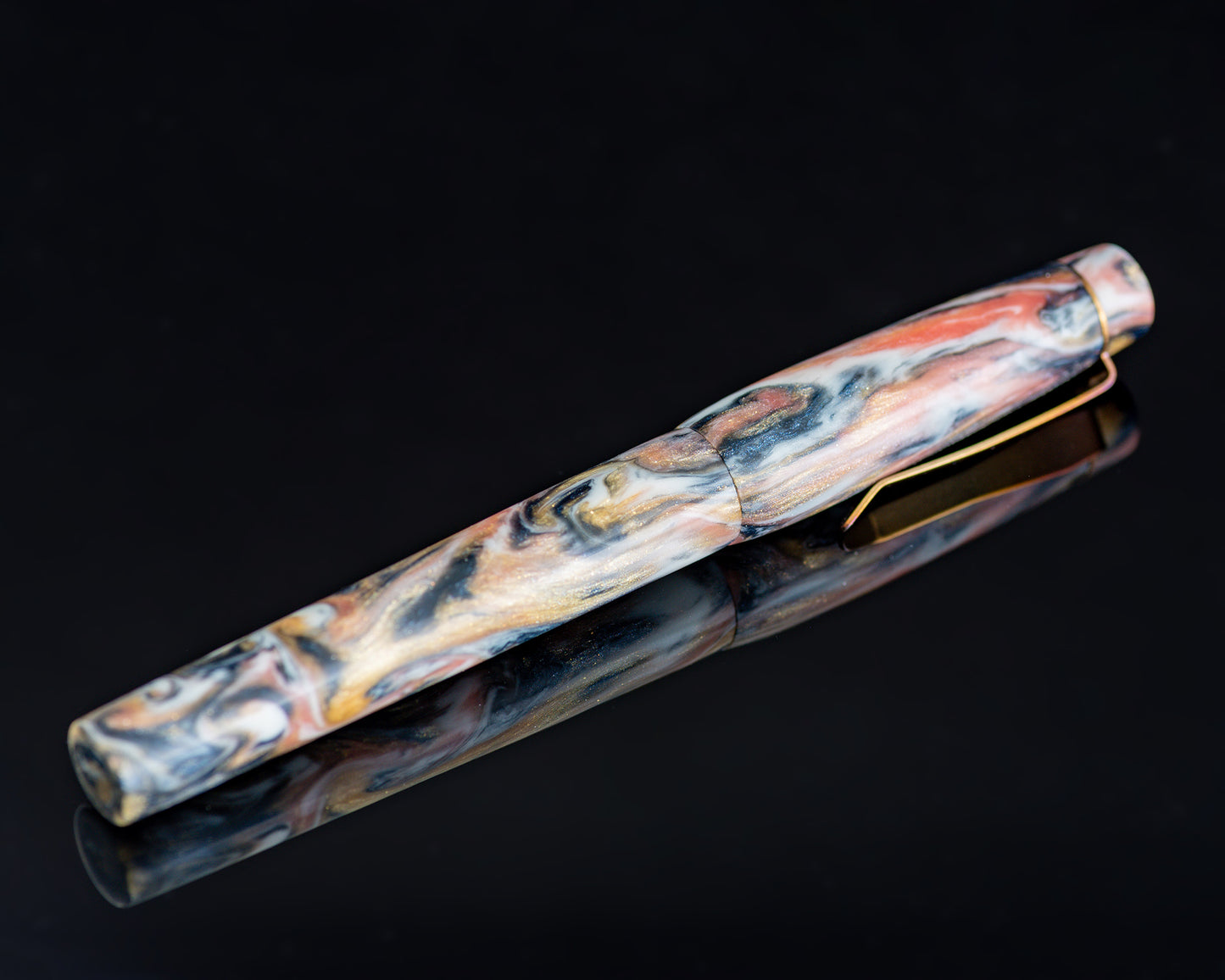 Rhys' Pieces Custom Rollerball Pen - "Koi Pond" DiamondCast