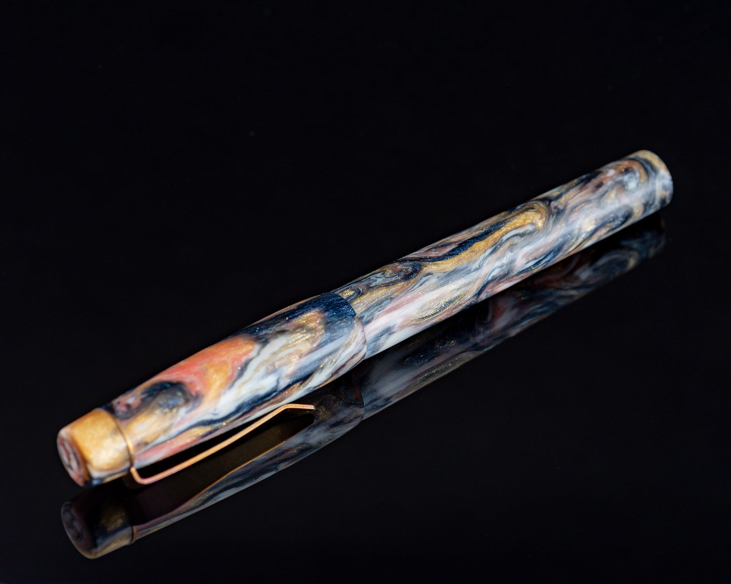 Rhys' Pieces Custom Rollerball Pen - "Koi Pond" DiamondCast