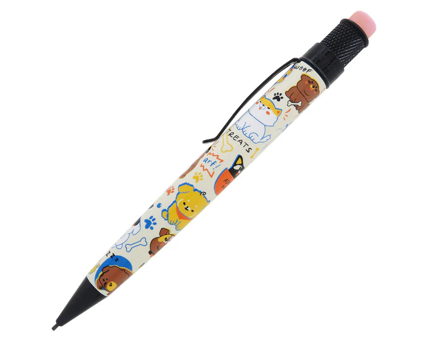 Retro 51 Tornado Dog Rescue 5 1.15mm Mechanical Pencil