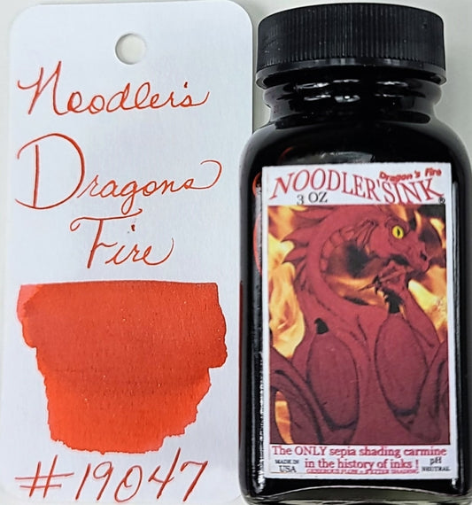 19047 Noodler's Dragons Fire 3 oz