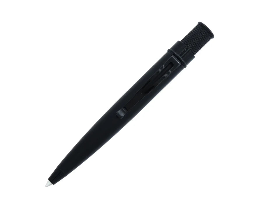 Retro 51 Tornado Elite Stealth Ballpoint Pen Free Refill